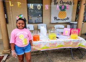 Lemonade Stand on Lemonade Day